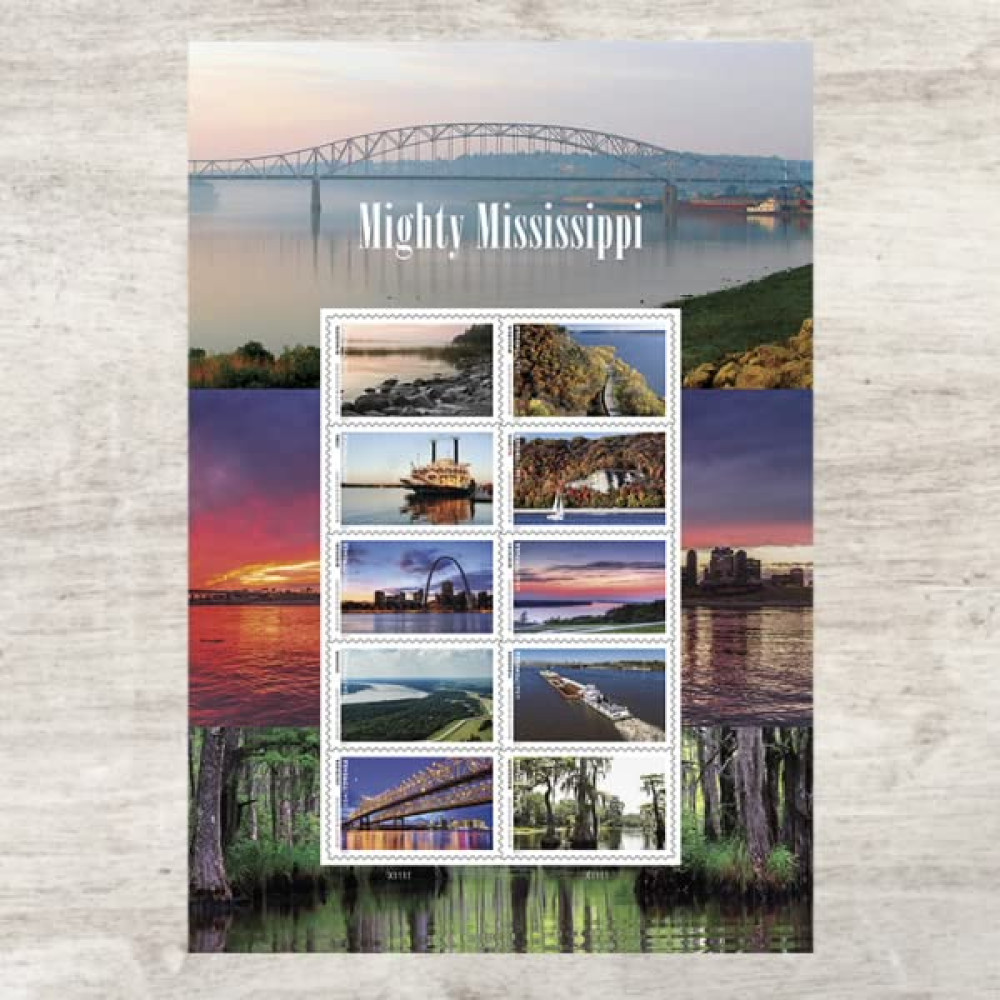 (2022) Mighty Mississippi Forever Stamps